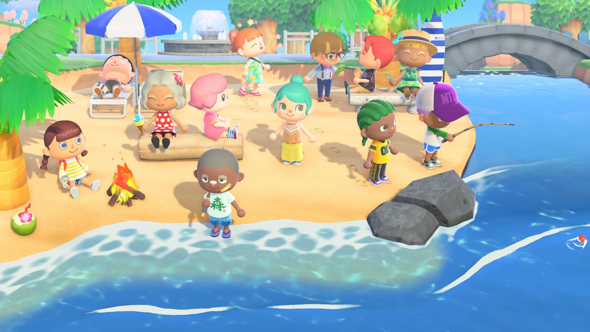 Captura oficial de Animal Crossing: New Horizons — Nintendo Switch 2 Edition