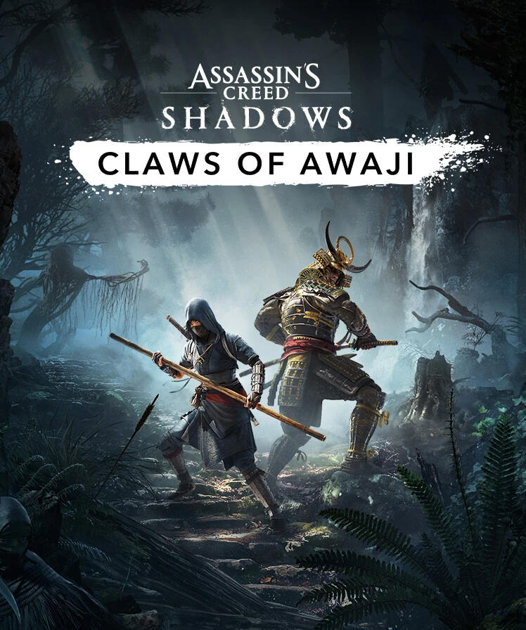 Carátula de Assassin's Creed Shadows: Las garras de Awaji
