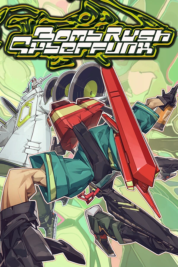 Carátula de Bomb Rush Cyberfunk