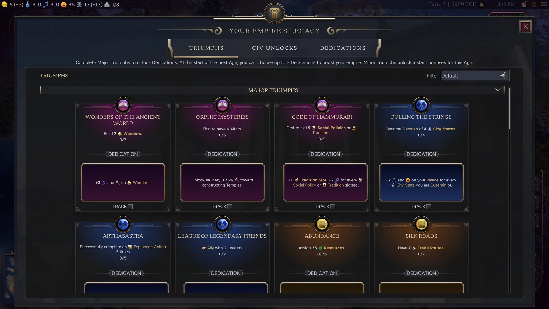 Captura oficial de Civilization VII publicada en Steam