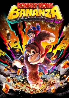 Carátula de Donkey Kong Bananza