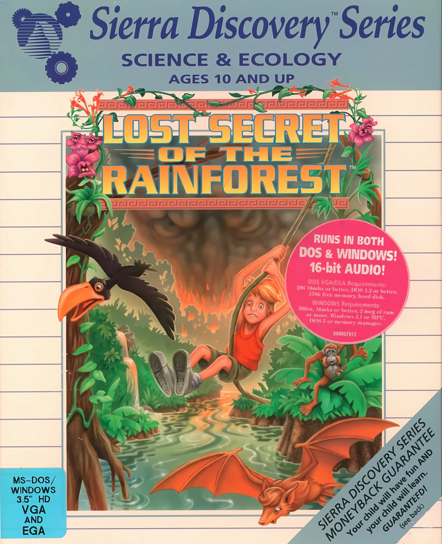 Carátula de Lost Secret of the Rainforest