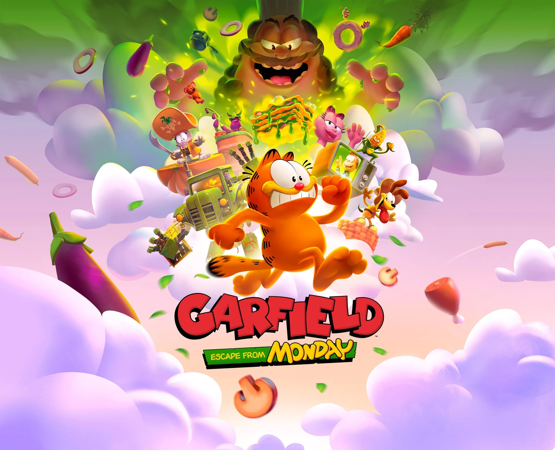 Carátula de Garfield - Escape from Monday