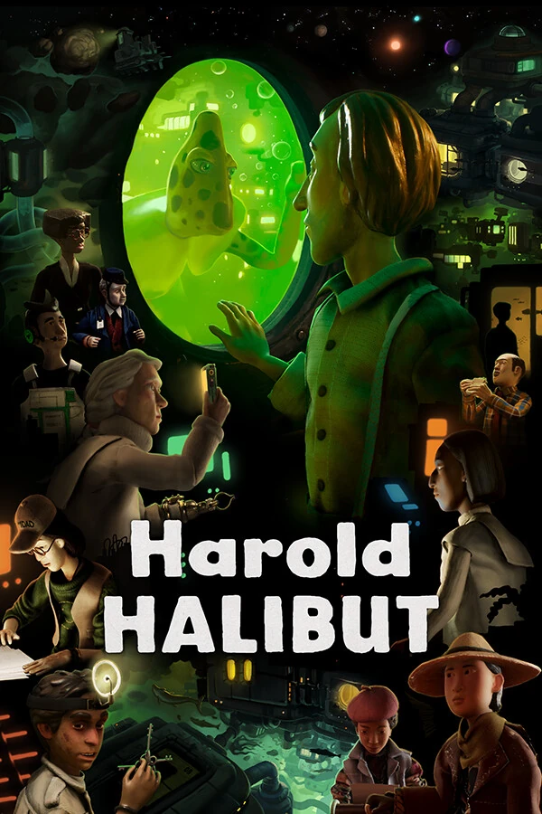 Carátula de Harold Halibut