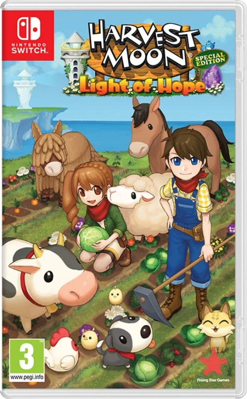 Carátula de Harvest Moon: Light of Hope