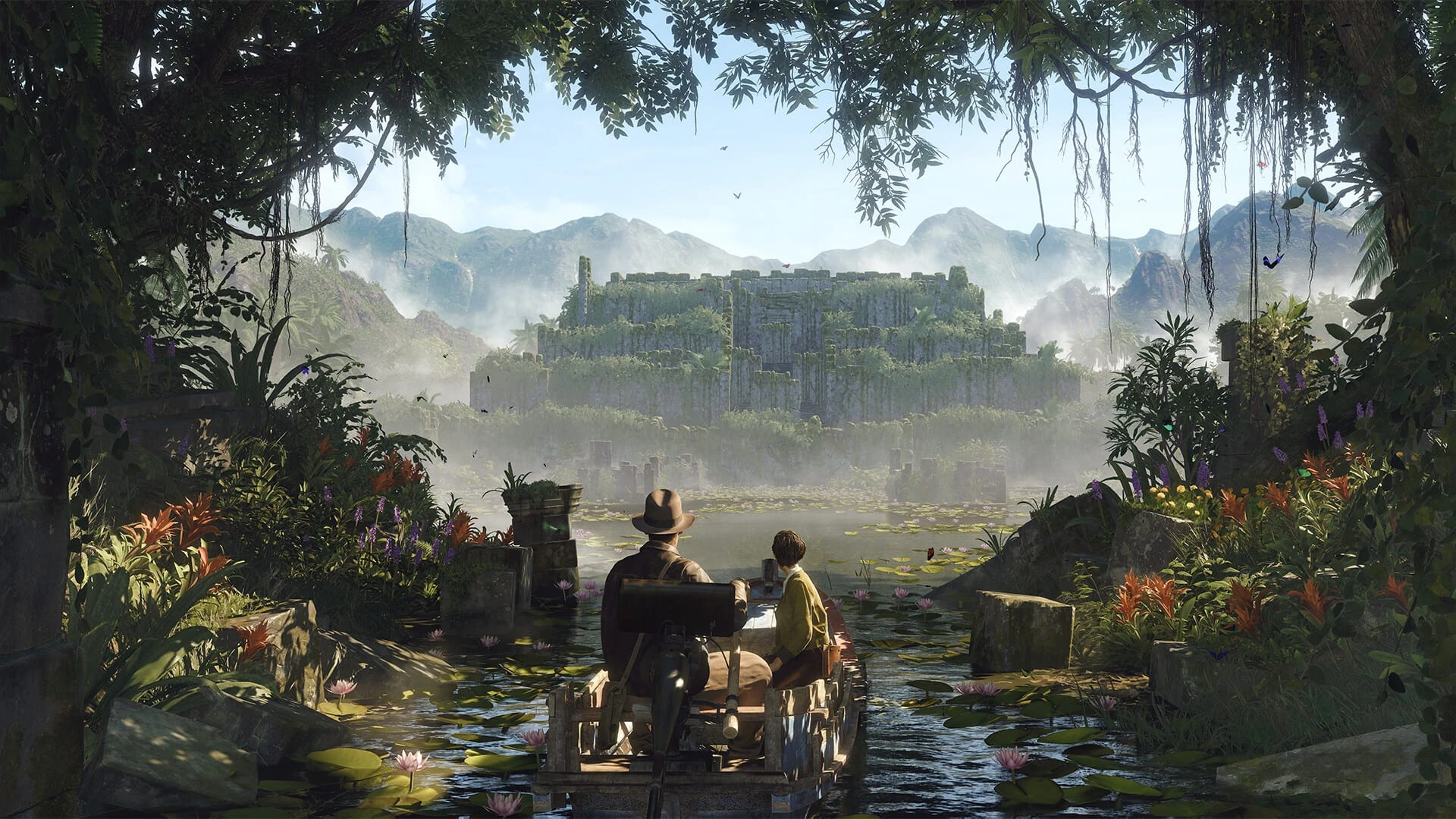 Captura oficial de Indiana Jones and the Great Circle publicada en Steam