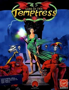 Carátula de Lure of the Temptress