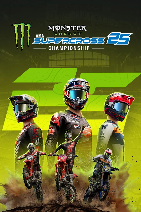 Carátula de Monster Energy Supercross 25 – The Official Video Game