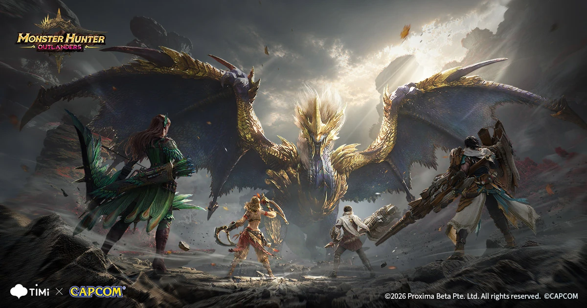 Carátula de Monster Hunter Outlanders