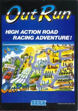 Carátula de Out Run