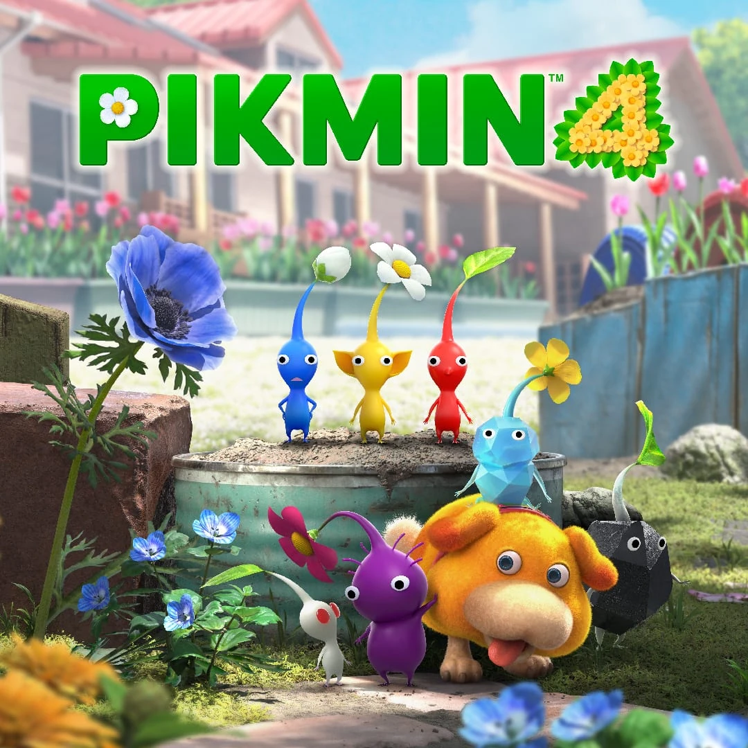 Carátula de Pikmin 4