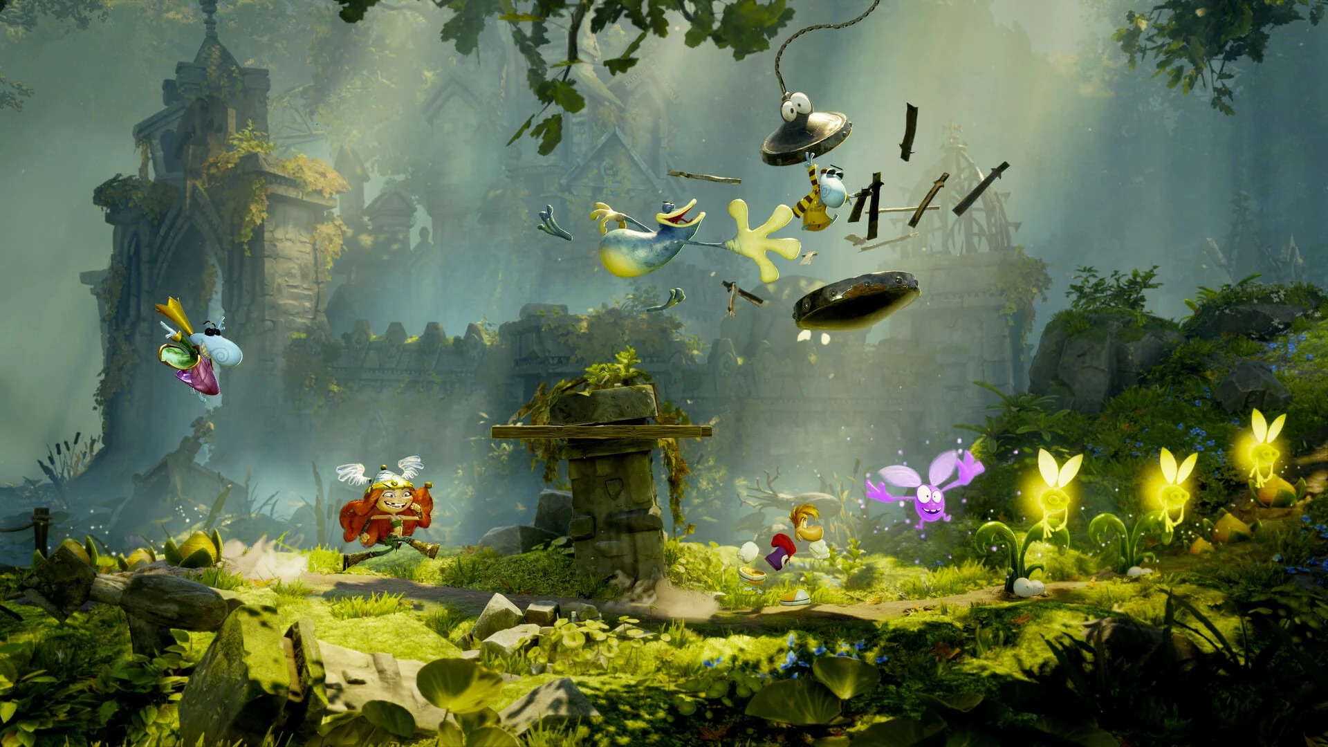 Captura oficial de Rayman Legends Retold publicada en Steam