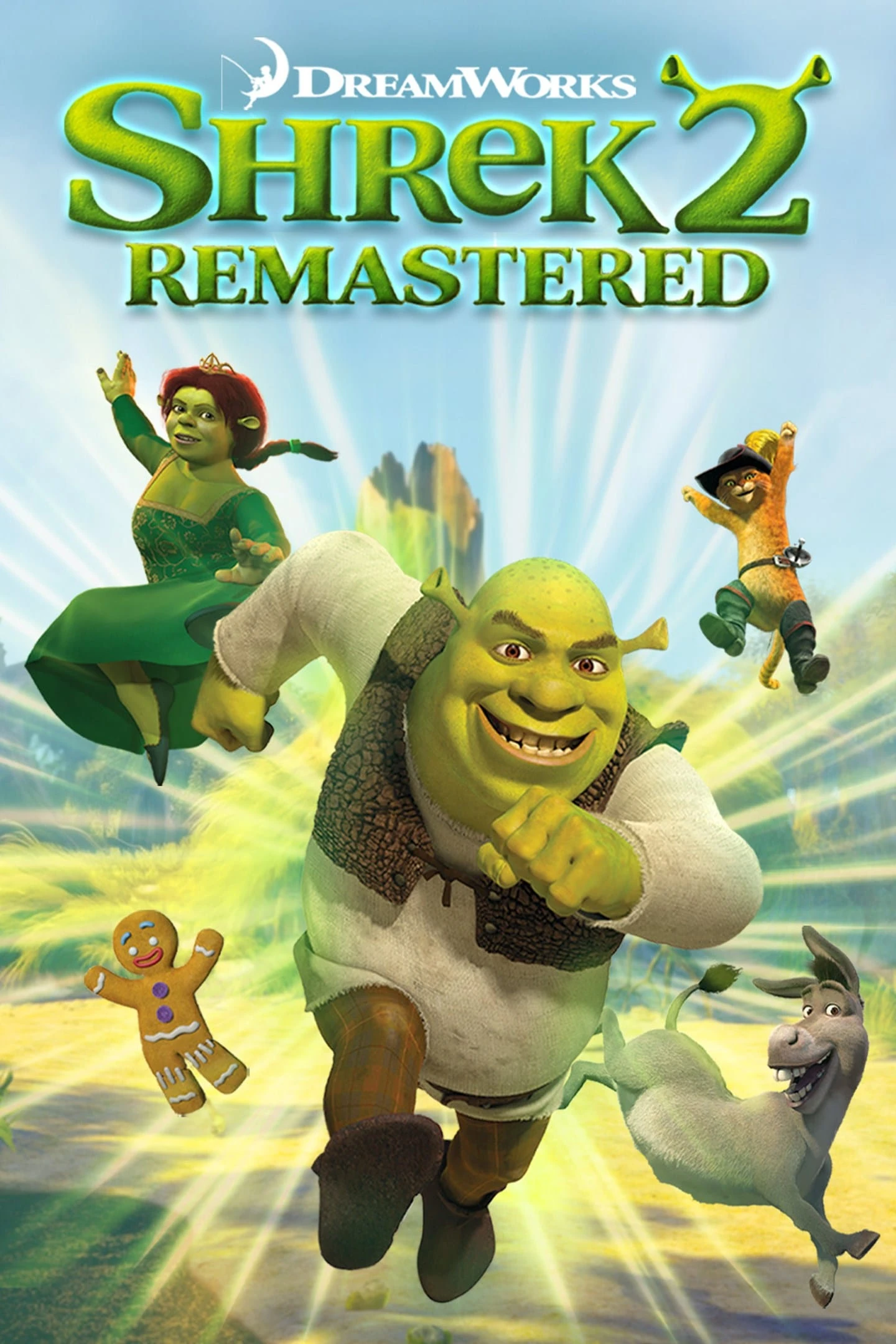 Carátula de DreamWorks Shrek 2 Remastered