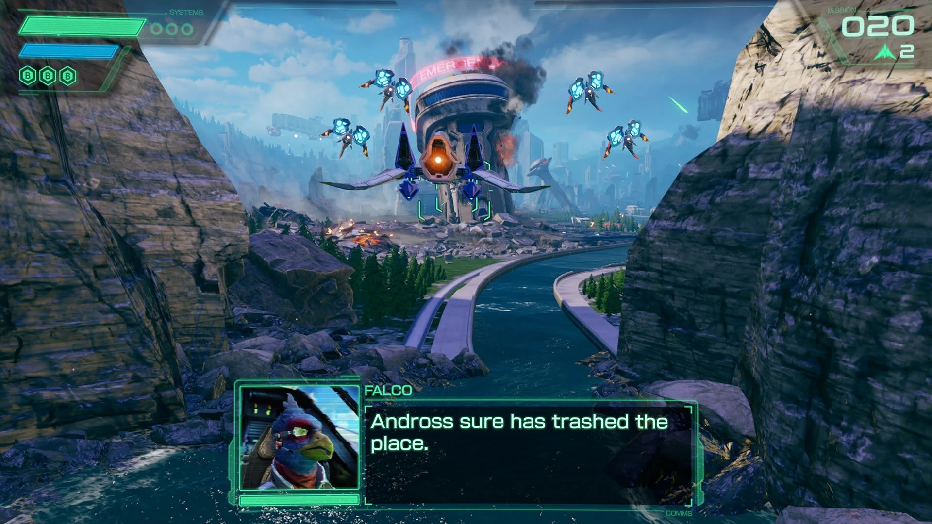 Captura oficial de Star Fox (2026) en Nintendo eShop