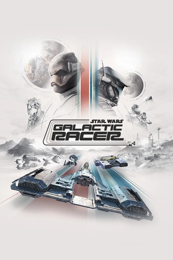 Carátula de Star Wars: Galactic Racer