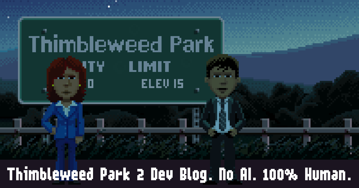 Carátula de Thimbleweed Park 2