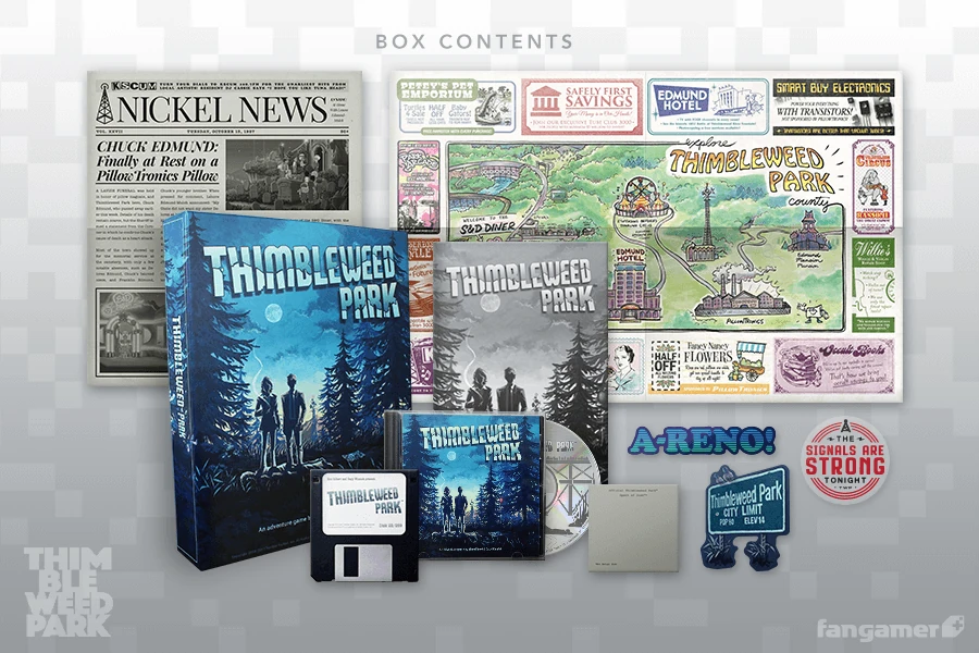 Carátula de Thimbleweed Park