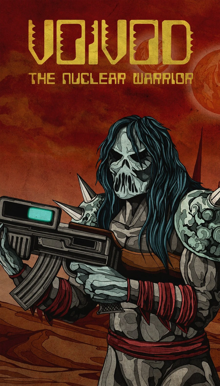 Carátula de Voivod: The Nuclear Warrior